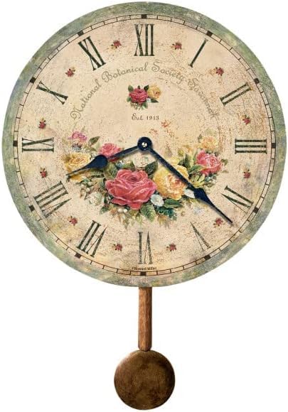 Photo 1 of Howard Miller Declo Wall Clock II 549-663 – Antique & Round with Quartz Movement