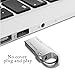 Moreslan 32GB Waterproof USB Flash Drive Aluminum Memory Stick USB Drive Pen Drive High Speed Card Reader for Computers Tablets and Other USB Devices-Silver (chkjnvjfnkj2)
