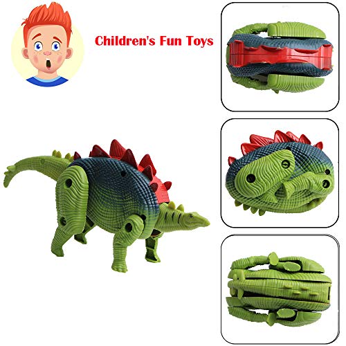 LtrottedJ Transform Simulation Dinosaur Toy Model Deformed Dinosaur Egg Collection Gift - Thumbnail 7