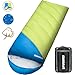 FUNDANGO Oversized Sleeping Bag -4 Season Warm Weather Winter, Lightweight, Waterproof-Great Adults & Kids - Excellent Camping Gear Equipment, Traveling Outdoor Activities.(Single)