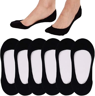 women's no show socks with heel grip