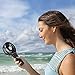 UBEGOOD Mini Handheld Fan, Battery Operated Fan with USB Rechargeable Battery, Portable Desk Stroller Table Fan, 3 Speeds Adjustable, Folding Design for Travel, Disney, Office, Home