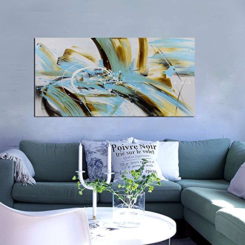 Cool, Modern and Bold Blue Wall Art Home Wall Art Decor