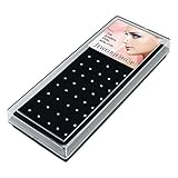 (Lot of 40 Pcs) Wholesale Set Box Set Stainless Steel Rhinestone Crystals Piercing Jewelry Nose Studs Rings Pins, Hypoallergenic, Lead-Free, Nickel-Free, Bling-Bling (2. 1.5mm White Crystal x 40P)