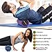 SFABFEMIT Foam Roller Massager for Trigger Point Therapy by SmarterLife - Massage Rollers for Sore Muscles, Pre and Post Workout, Exercise, Recovery, Yoga, Pilates, Cycling and Running (Black)