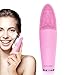 Sonic Silicone Waterproof face Facial Cleansing Brush, Rechargeable Skin Cleanser Anti-Aging Face Massager Deep Cleansing Remove Blackhead and Skin Care for All Skin Types, 7 Speed Vibration