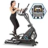 CAPITAL SPORTS Helix Star MR Crosstrainer met hometrainer hometrainer (Kinomap app-ondersteuning, Bluetooth, vliegwiel…