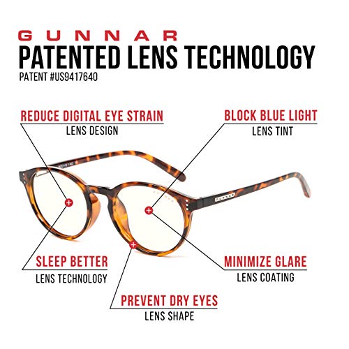 Computer-Reading-Glasses-Blue-Light-Blocking-Reading-Glasses-Attache-Pwr-100Tortoise-by-Gunnar-35-Blue-Light-Protection-100-UV-Light-Anti-Reflective-To-Protect-Reduce-Eye-Strain-Dryness