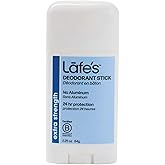 Lafe's Natural Deodorant | 2.25oz Aluminum Free Natural Deodorant Stick for Women & Men | Paraben Free & Baking Soda Free with 24-Hour Protection (Extra Strength, 2.25 Ounce)