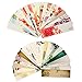 Z-Liant Bookmarks : Set of 60 Chinese Flower and Scenes Brush Painting, each bookmark picture are different, Great Gift for Kids, Student, Book Club etc.