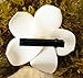 3.5 inch Life-Like Foam Pink Flower Hair Barrette