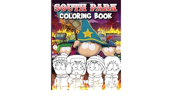 South Park Coloring Book South Park Color To Relax Coloring