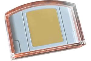 Premium Acrylic Nintendo 64 (N64) Game Case - Crystal Clear Display for Nintendo 64 Cartridges