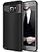 Caseology Wavelength for Galaxy Note 5 Case (2015) - Stylish Grip Design - Black/Black
