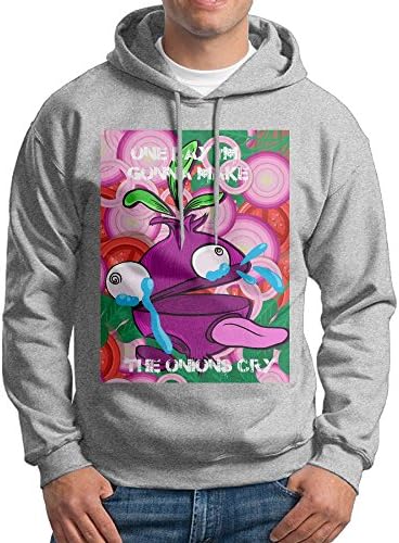 CPREDFWO Men One Day I'm Gonna Make The Onions Cry Urban Earl Cool Sweatshirts Slim