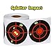 GearOZ Splatter Target Stickers for Shooting-3