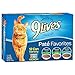 9 Lives Pate Favorites Variety Pack Canned Cat Food, Pack Of 12 Cans, 5.5 Ounce