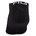 Fila Mens No Show Socks 6 Pack Mesh with Arch (Black, 13-15)