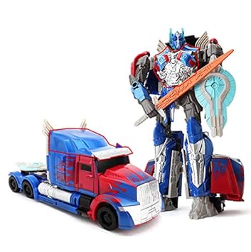Buy Kiditos Transforming The Last Prime Convert To Truck Action Figure Robot Toy Online At Low Prices In India Amazon In