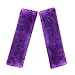 Dotesy 2 Pcs Soft Faux Sheepskin Wool Car Safety Seat Belt Pads Shoulder Strap Cover Neck Cushion (Purple)