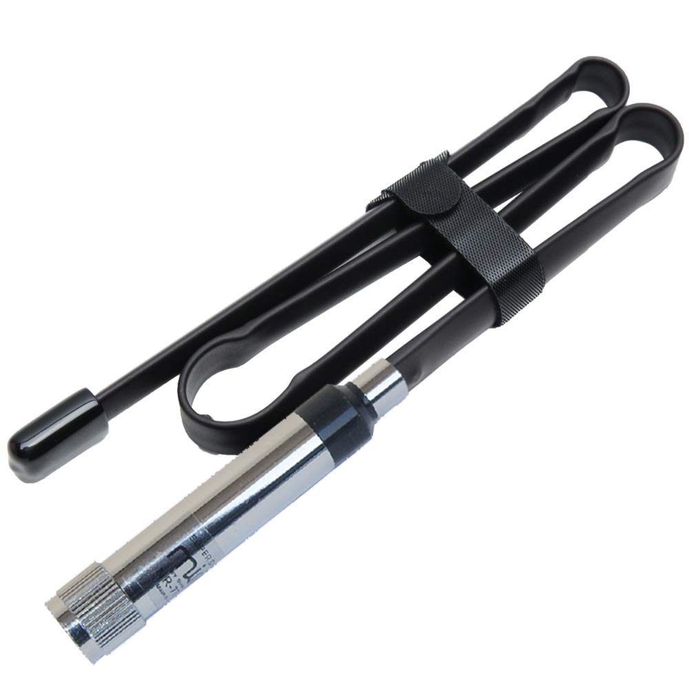 EasyTalk ET-385 Mobile Antenna 2 m 70 cm Duoband VHF UHF 72 cm Length Foldable CS Tactical Radio Antenna for Car Mobile Radio Transceivers