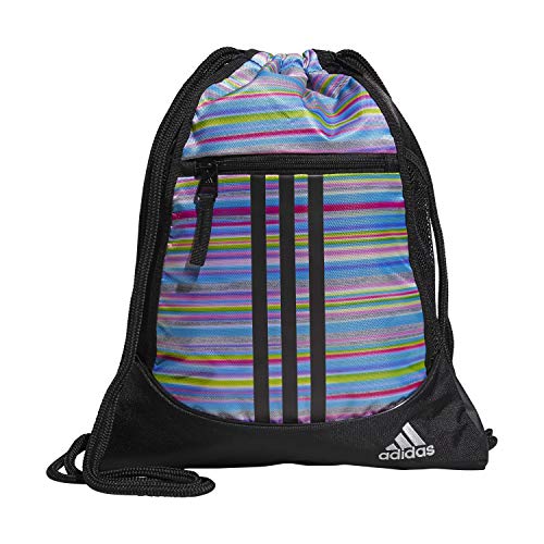 adidas Unisex Alliance II Sackpack, Median/Black/White, ONE SIZE
