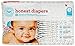 The Honest Company Disposable Diapers - Skulls - Size 1 - 44 ct