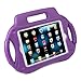 HDE iPad Mini Case Kids Shock Proof Steering Wheel Cover with Stand for Apple iPad Mini/Mini 2 / Mini 3 / Retina (Purple)