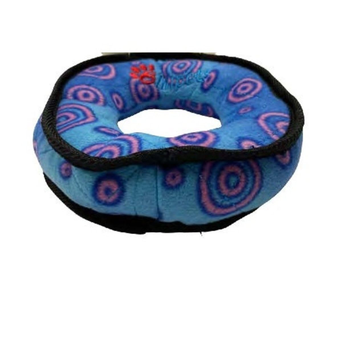 Billipets Two layers 15cm tough cloth durable! Squeaker for extra fun! It is a great toy for tugging and tossing fun Interactive game of tug and fetch! For Medium & Large Dogs (Blue)