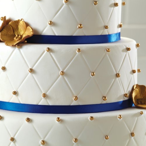 Cake Boss Decorating Tools 4-Piece Quilted Fondant Imprint Mat Set, Clear - Thumbnail 6