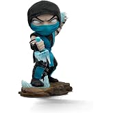 Iron Studos Collectible Statue Sub-Zero - Mortal Kombat - Minico PVC Blue 5.7 inches