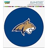 Montana State University Primary Logo Automotive Car Window Locker Circle Bumper Sticker