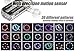 Rottay Bike Wheel Lights Waterproof RGB Ultra Bright Bicycle Wheel Lights Spoke Lights with 14-LED and 30pcs Changes Patterns -Safety Cool Bike Tire Accessories for Kids Adults