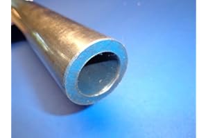 Industrial Metal Sales- DOM Steel Round Tube 1-1/4" OD x 3/4" ID x 12"-Long x 1/4" Wall