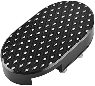 WinllyAT Special Cut Gril CNC Billet Brake Pedal Pad Cover For Harley Dyna Wide Glide V-Rod Sportster XL 883 1200