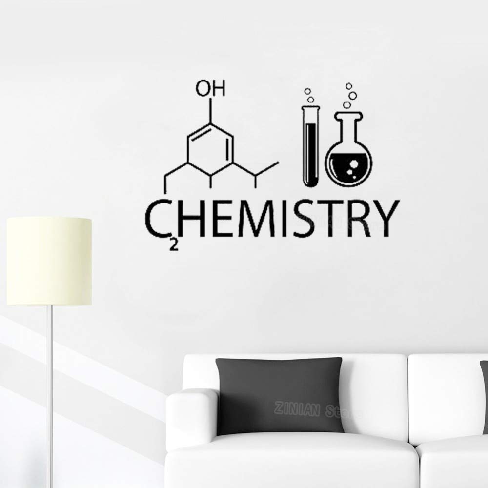 Buy Generic Molecules Chemistry Vinyl Wall Decal Lab School Class