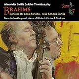 BRAHMS:SONATAS FOR CELLO AND PIANO FOUR SERIOUS    image
