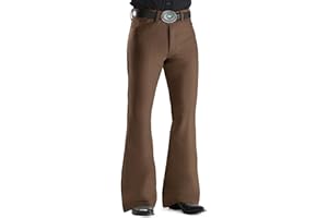 EVEDESIGN Mens Bell Bottom Pants 70s Disco Outfits for Men Vintage Breathable pants