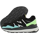 New Balance 5740 GS Girls Shoes Size 5.5, Color: Black/Vibrant Spring Glow