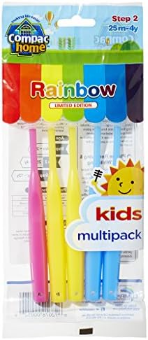 Super Value Pack 5ct BPA Free Training Toothbrushes Step 2 for Ages 2-4 Years