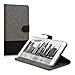 kwmobile Wallet case canvas cover for Xiaomi Mi Max - Flip case with card slot and stand in grey black
