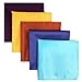 Shlax&Wing 5 Pieces Assorted Mens Pocket Square Handkerchiefs Set