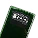 New Maygadget for Samsung Galaxy Note 8 Note8 (All Carriers) Rear Panel True Glass Back Cover Housing Replacement W/Waterproof Adhesive,Rear Camera Cover Lens&Flash Diffuser-Black