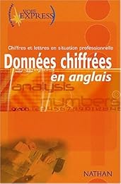 Données chiffrées en anglais