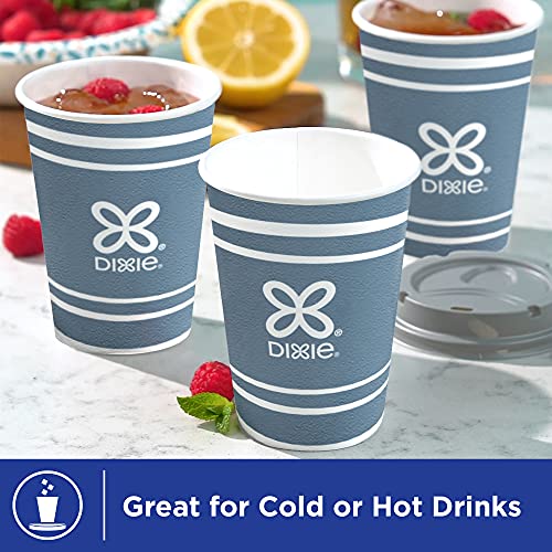 Dixie To Go Coffee Cups and Lids, 12 Oz, 26 Count, Assorted Designs