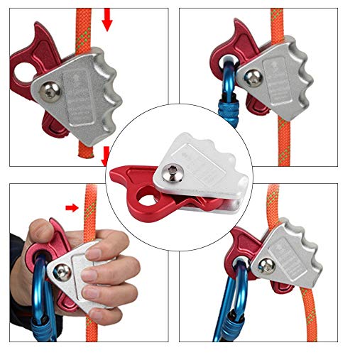 Bnineteenteam Climbing Equipment Falling Protector Safety Rope Grab Self-Locking Device for Outdoor Climbing