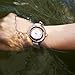 Dictac Alloy Case Leather Strap Waterproof Japanese Movement Watch (pink)