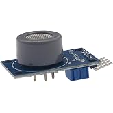 MERICDA MQ-7 Carbon Monoxide CO Sensor Module, 5V AO + DO Output (2 Pcs)