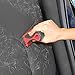 Kurgo Shed Sweeper Hair Remover for Cars, Pet Hair Remover, Car Hair Brush, Dog Hair Remover for Seat Cover, Carpet, & Upholstery, Portable Auto Detailing Brush, Easy to Clean, Reusable