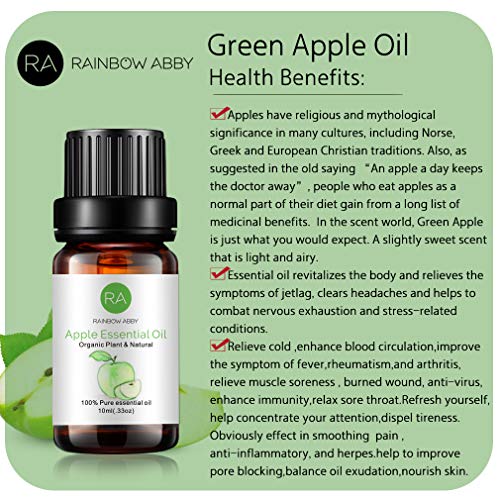 Apple Essential Oil 100 Pure Therapeutic Grade Aromatherapy Oil for